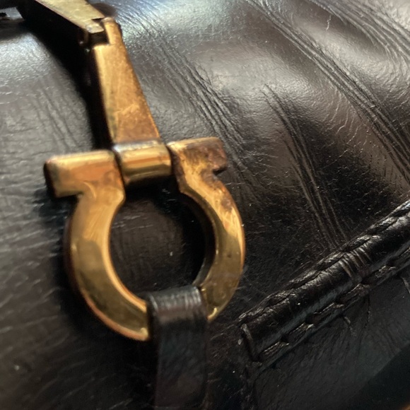 Vintage  Salvatore Ferragamo HORSEBIT Loafer Hold tone Men’s size 10 - Picture 8 of 8